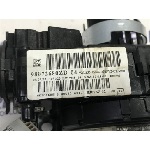 Переключатель подрулевой Peugeot 308 2013-2021 98072680ZD